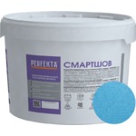 PERFEKTA "CмартШов", водоотталкивающая эластичная затирка(голубой), ведро 2 кг