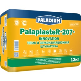 Штукатурка теплозвукоизоляционная Paladium PalaplasteR-207 (Палапластер-207) 12 кг